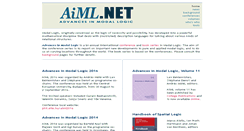 Desktop Screenshot of aiml.net